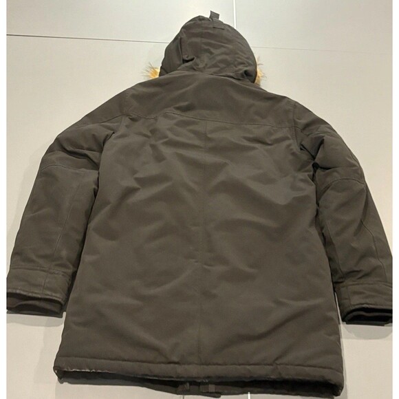 GUESS Men's Heavy Weight Hood Snorkel Jacket With Faux Fur Trim Hood Size XSmall - Picture 6 of 13